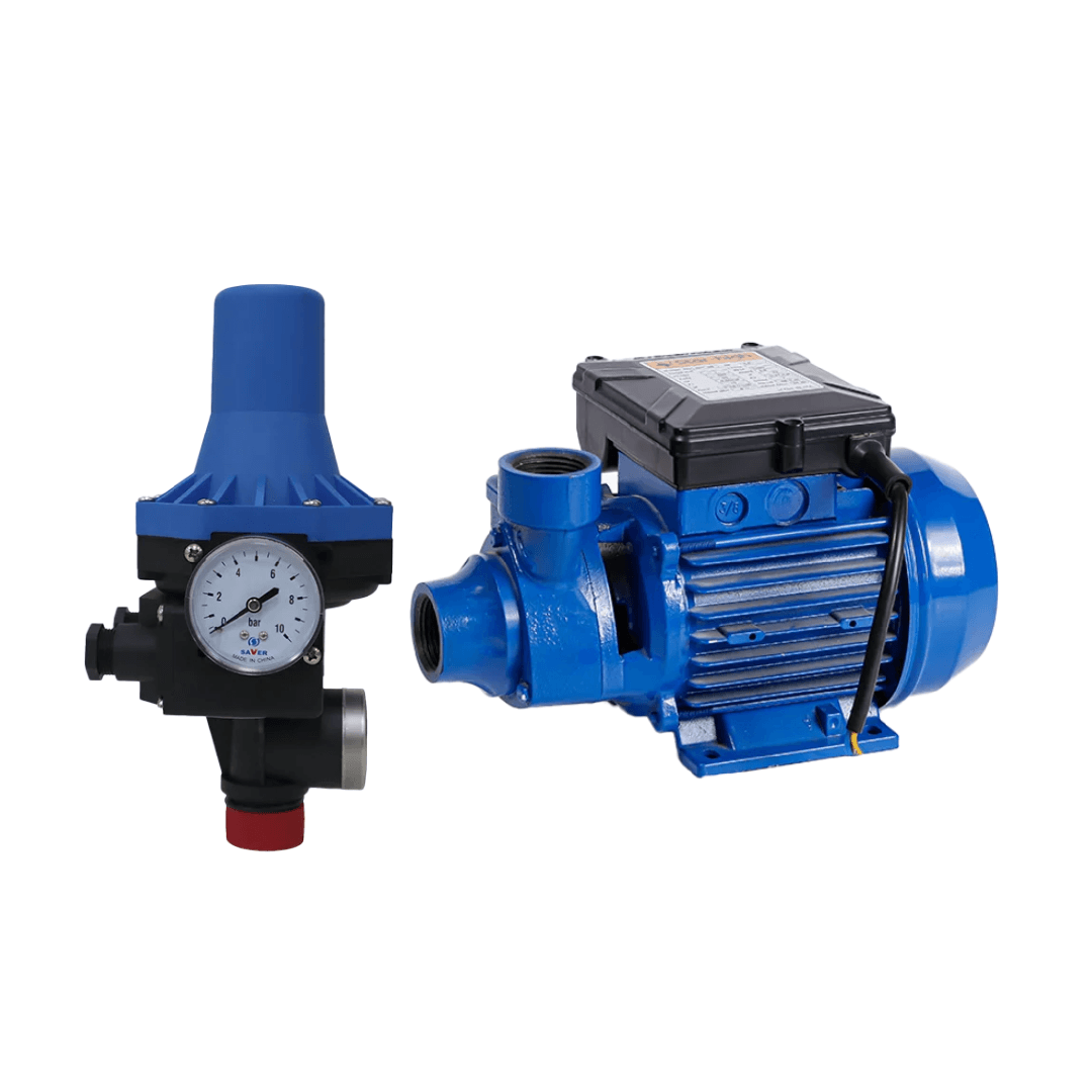 Samnan Smart Operation Package: 0.5 HP Pump & Auto Pressure Controller | Najoom Al Falah KSA